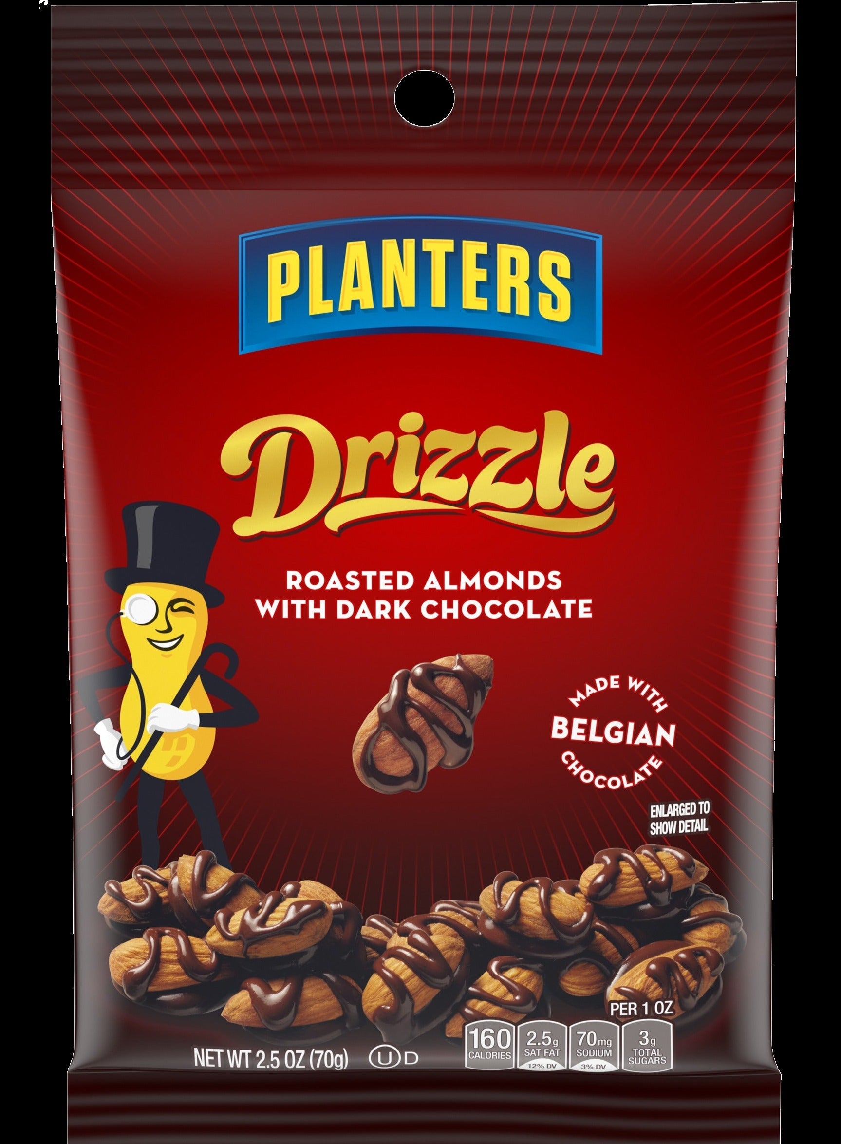 Roasted Almonds With Dark Chocolate Drizzle