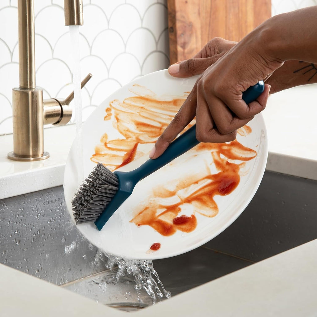 Clean Ocean Dish Brush - Teal