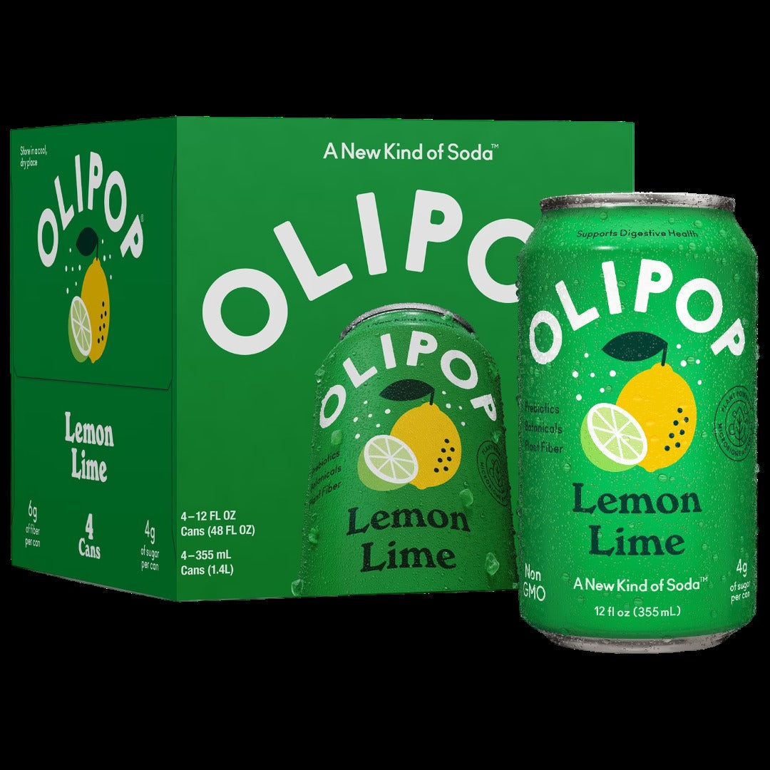 Lemon Lime Prebiotic Soda (4 Pack)