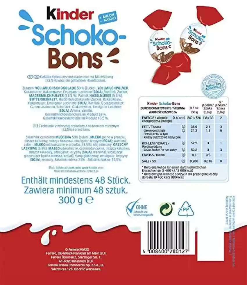 Schoko Bons Milk Chocolate Bites