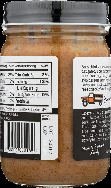 Crunchy Almond Butter
