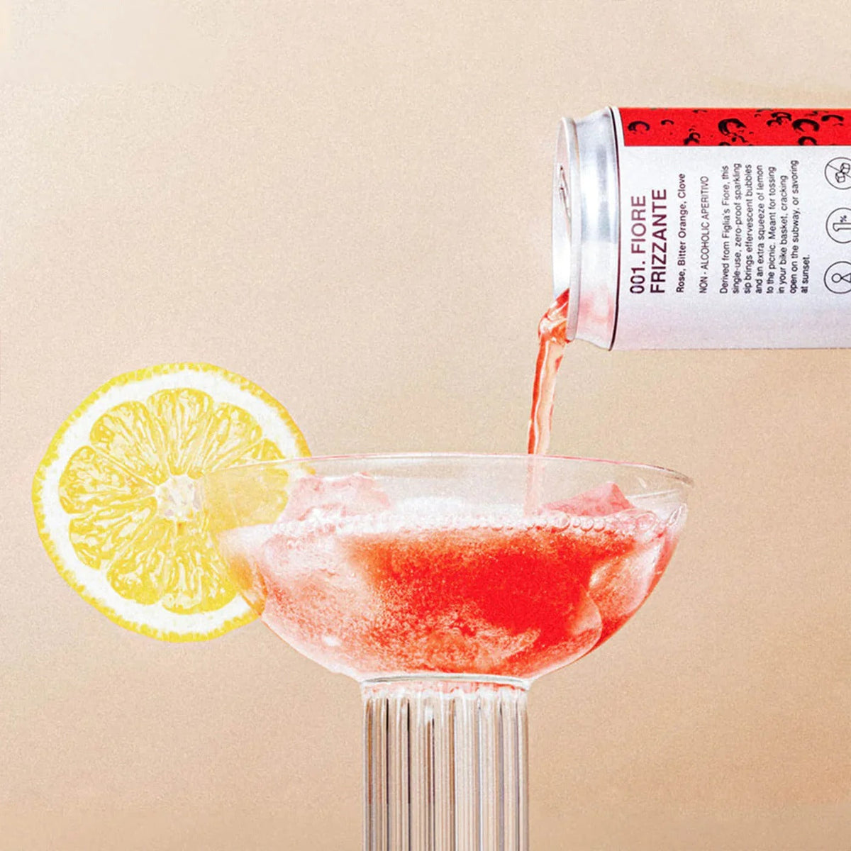 Non Alcoholic Apertivo - Fiore Frizzante (4 Pack)