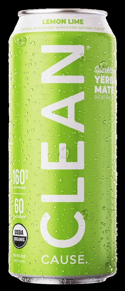 Lemon Lime Yerba Mate Engergy Drink (12 Pack)