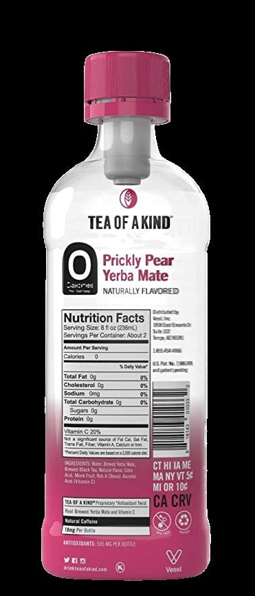 Prickly Pear Yerba Mate Tea