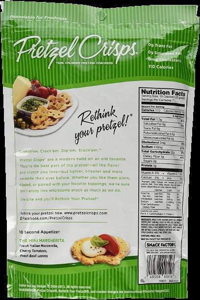 Garlic Pretzel Crisp