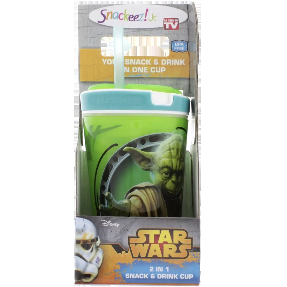 Star Wars 2-In-1 Snack & Drink Cup - Yoda