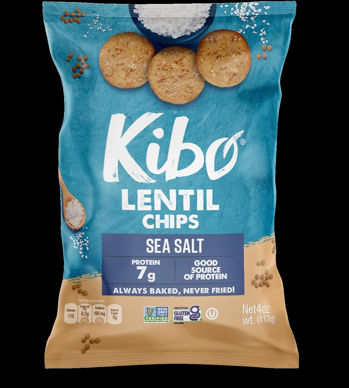 Sea Salt Lentil Chips
