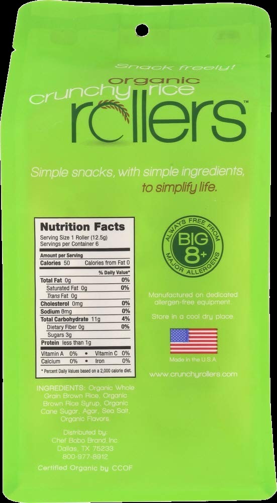 Caramel Sea Salt Crunchy Rice Rollers