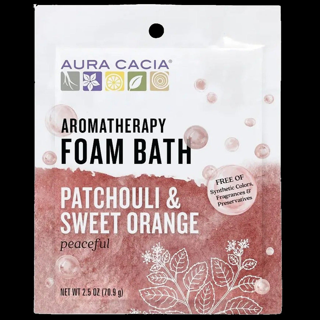 Peaceful Patchouli and Sweet Orange Foam Bath