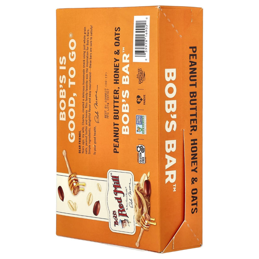 Peanut Butter Honey & Oats Bar (12 CT)