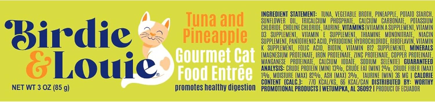 Tuna & Pineapple Wet Cat Food