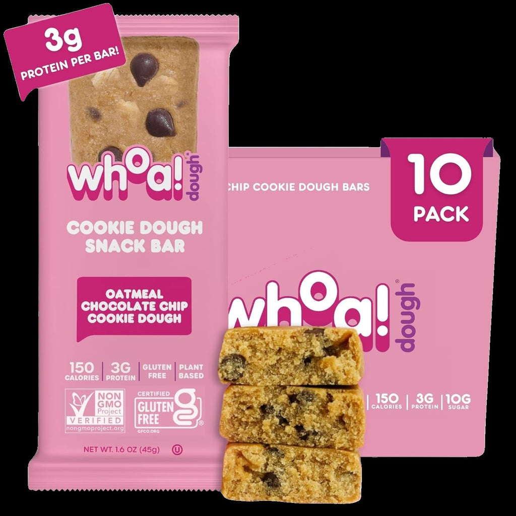 Oatmeal Chocolate Chip Cookie Dough Bar (10 CT)