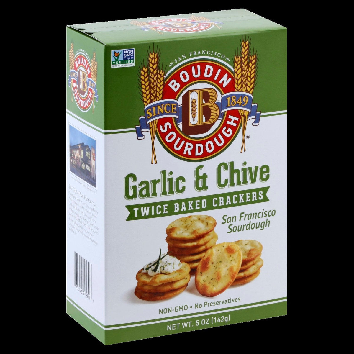 Garlic & Chive Sourdough Crackers