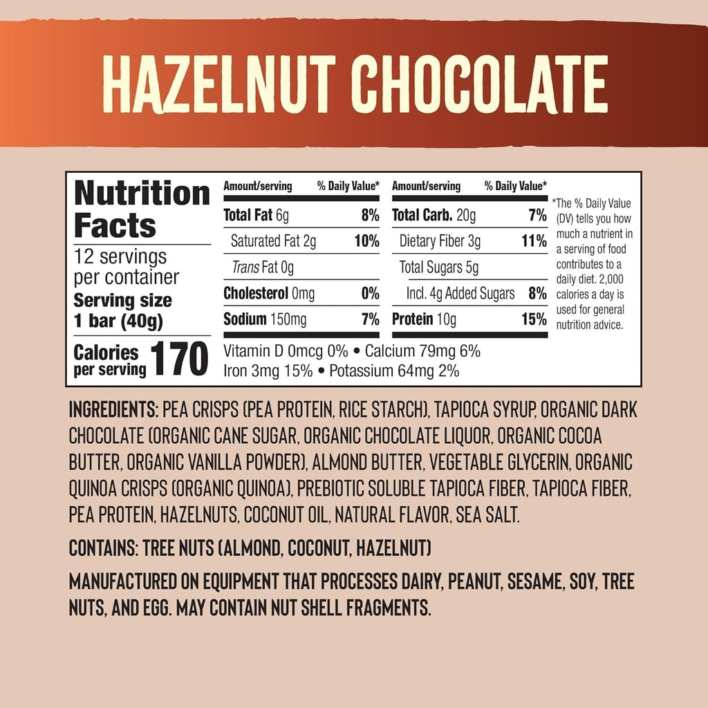 Hazelnut Puff Crispy Bar (12 CT)