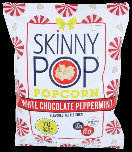 White Chocolate Peppermint Popcorn