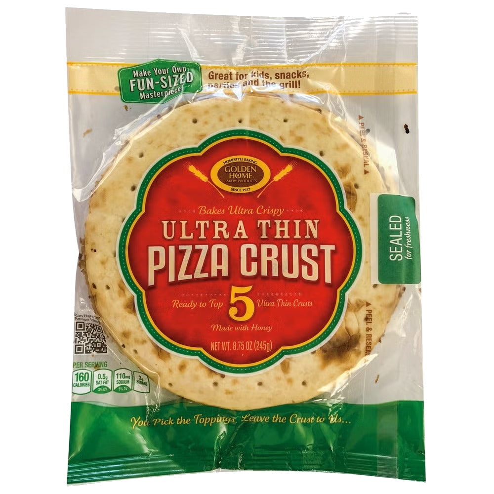 Ultra Crispy And Ultra Thin Pizza Crust 7 Inch (5 CT)