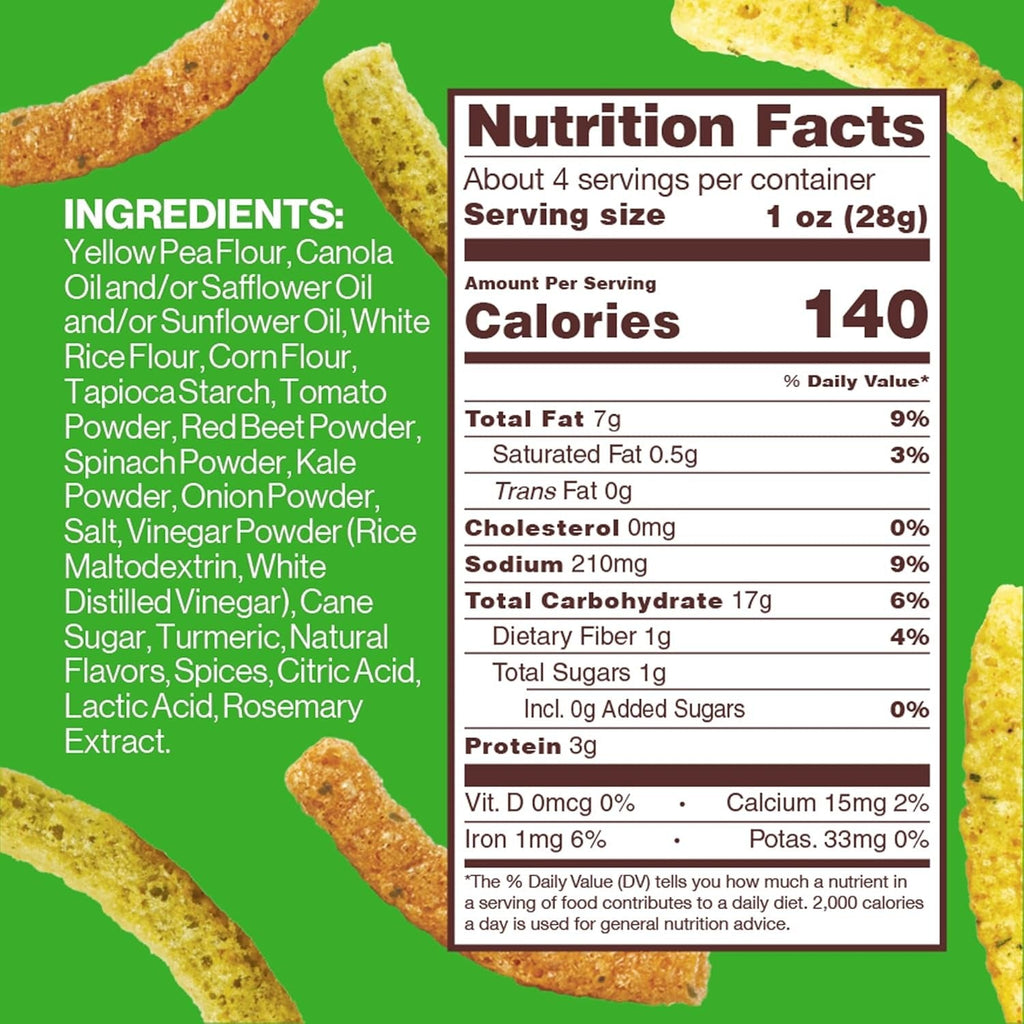 Sour Cream & Onion Veggie Straws