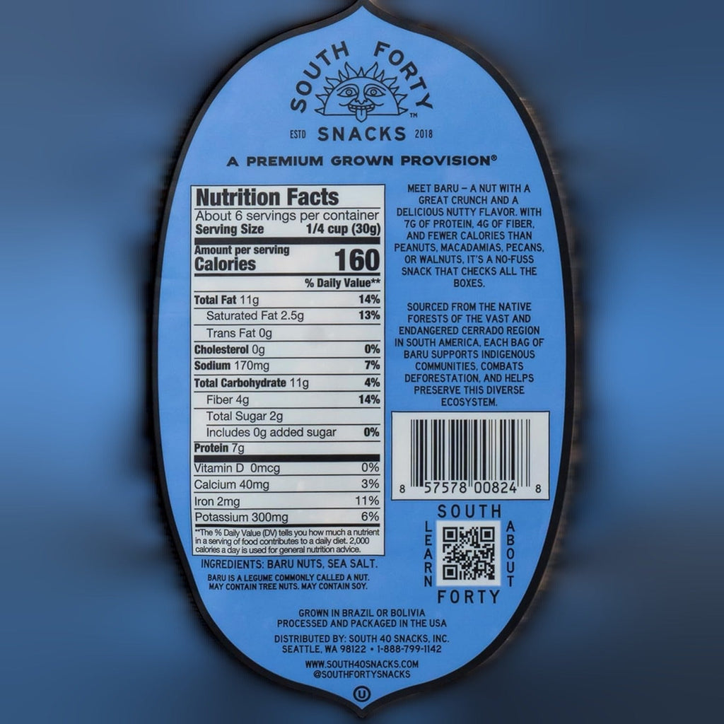 Dry Roasted Baru Nuts