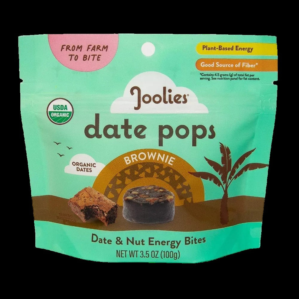 Organic Brownie Date Pops