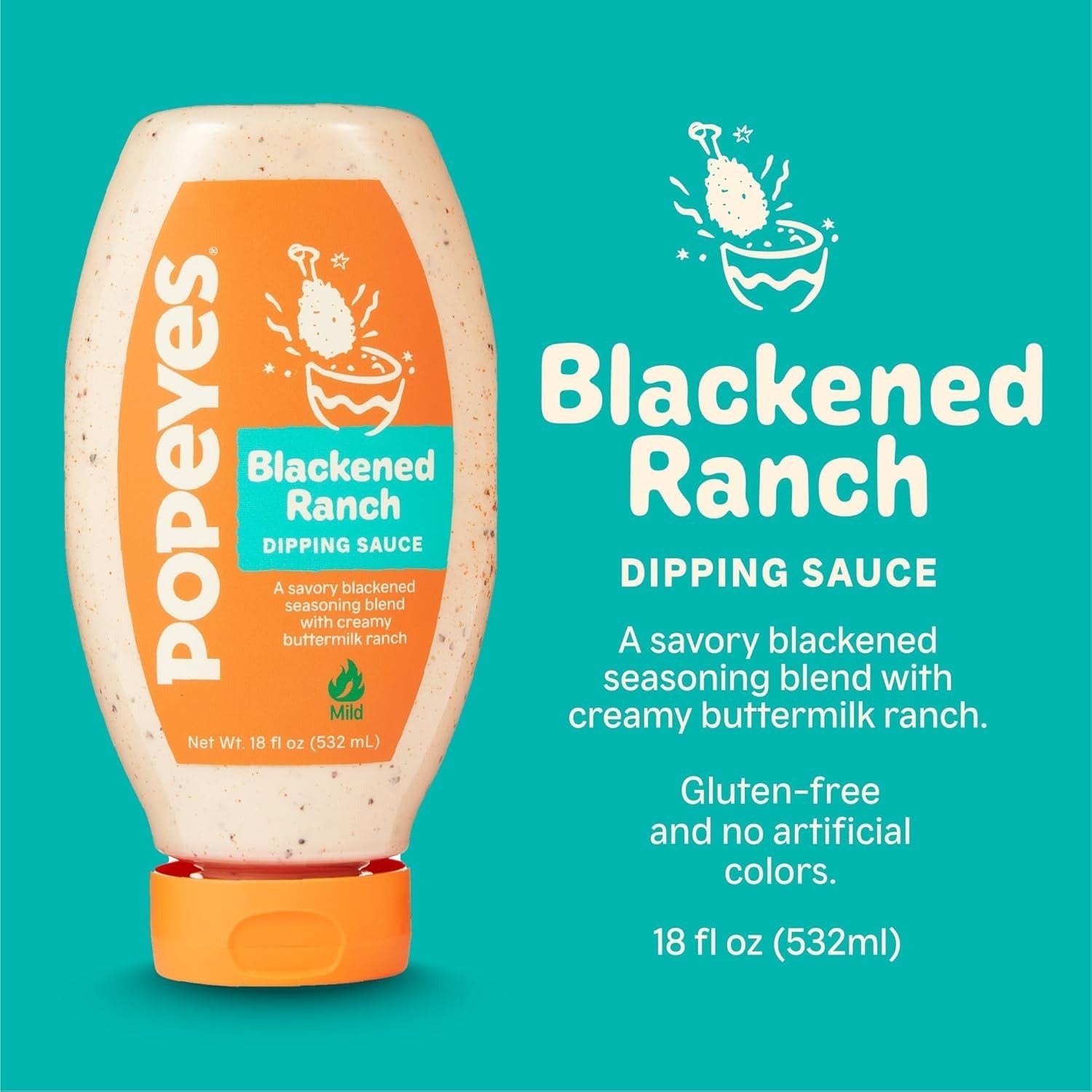 Mild Blackened Ranch Sauce