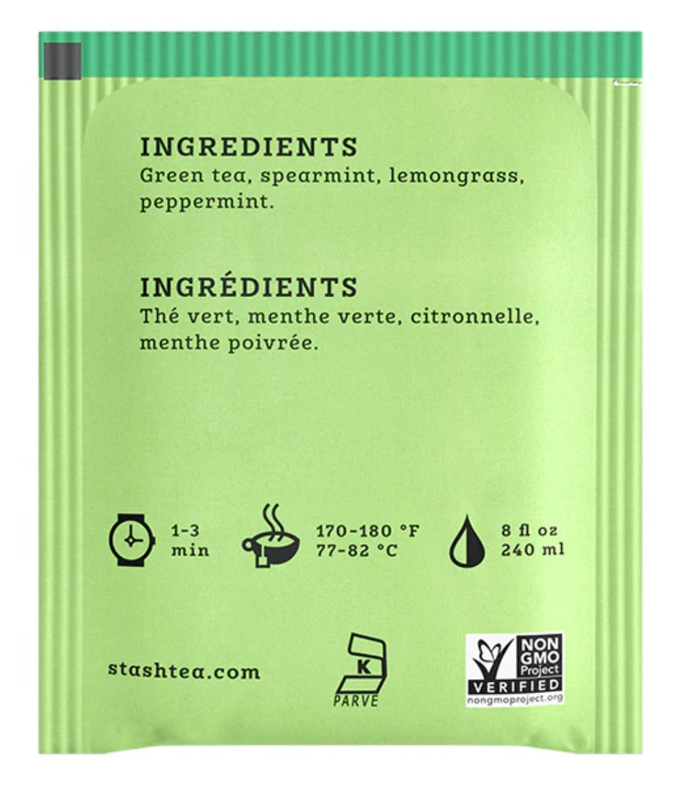 Moroccan Mint Green Tea Bags (100 CT)