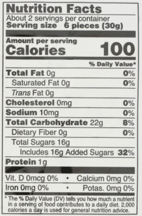 Gluten Free Peach Gummy (12 Pack)