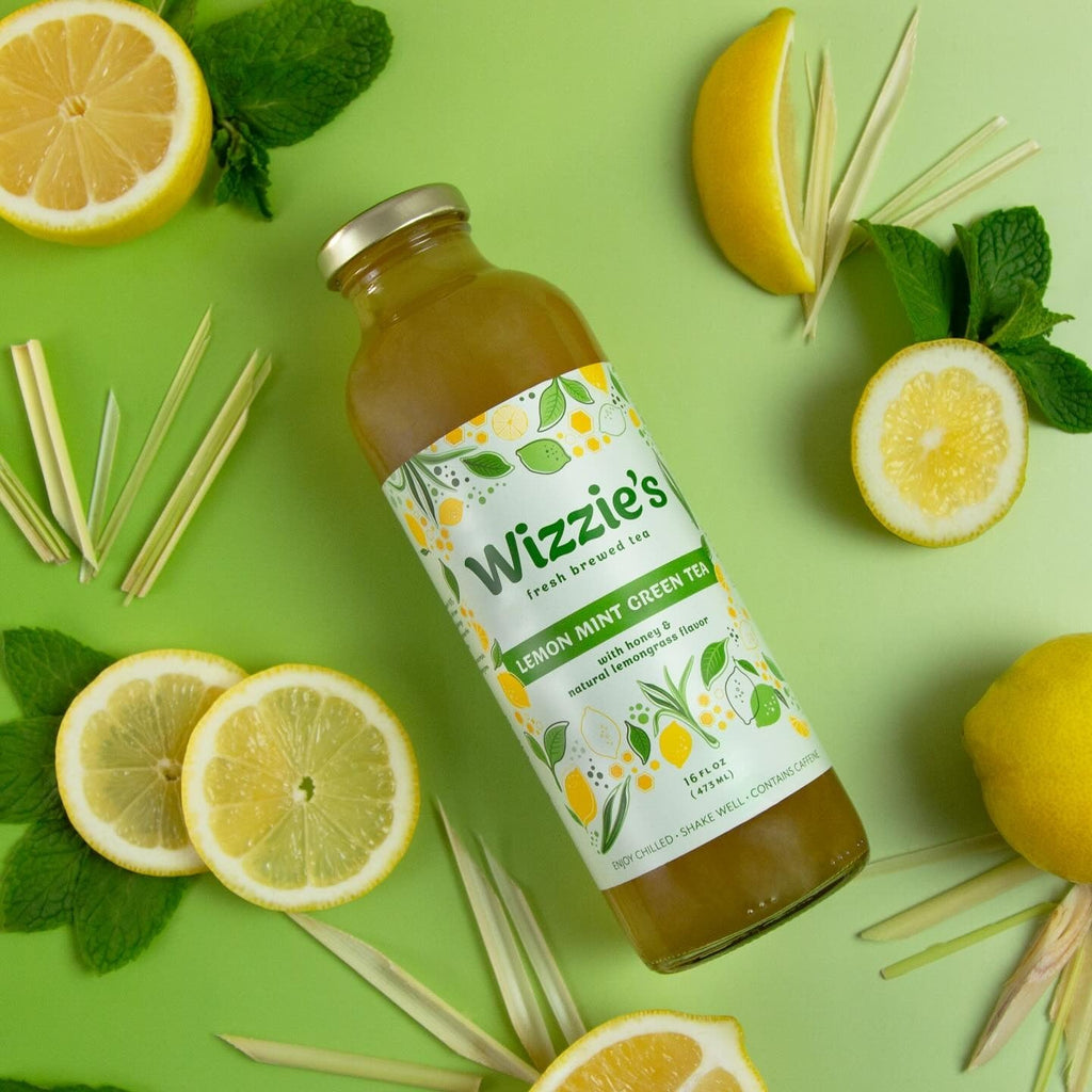 Lemon Mint Green Ready-To-Drink Tea
