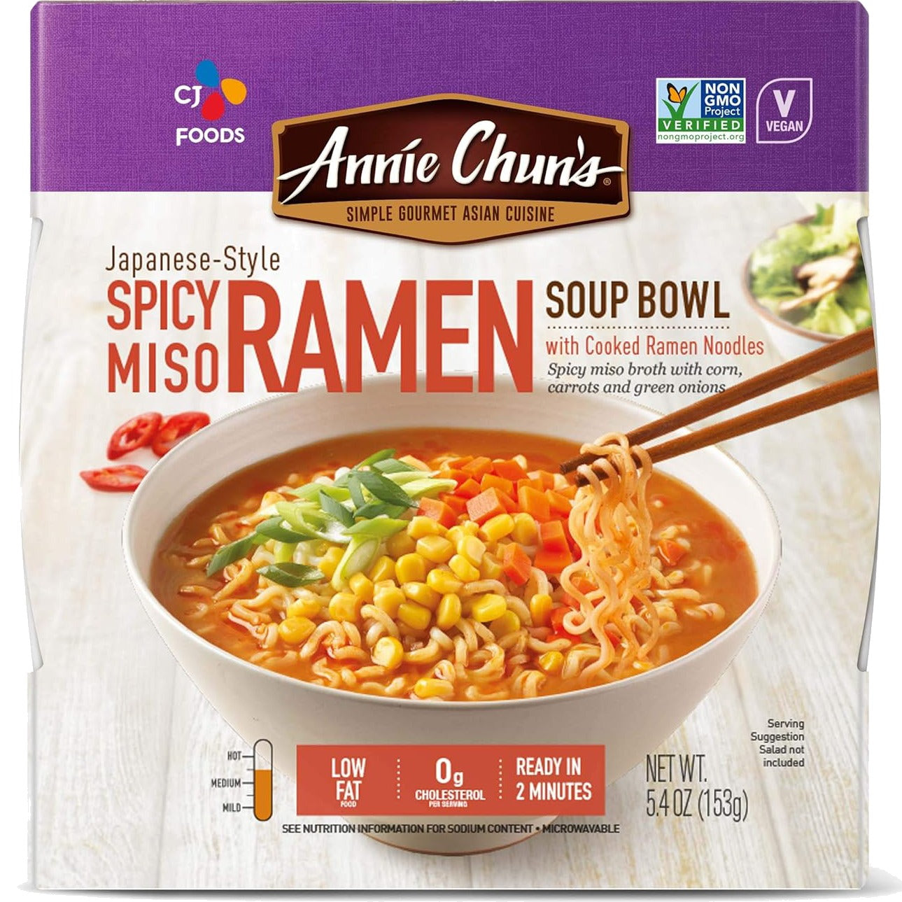 Spicy Miso Ramen Soup Bowl