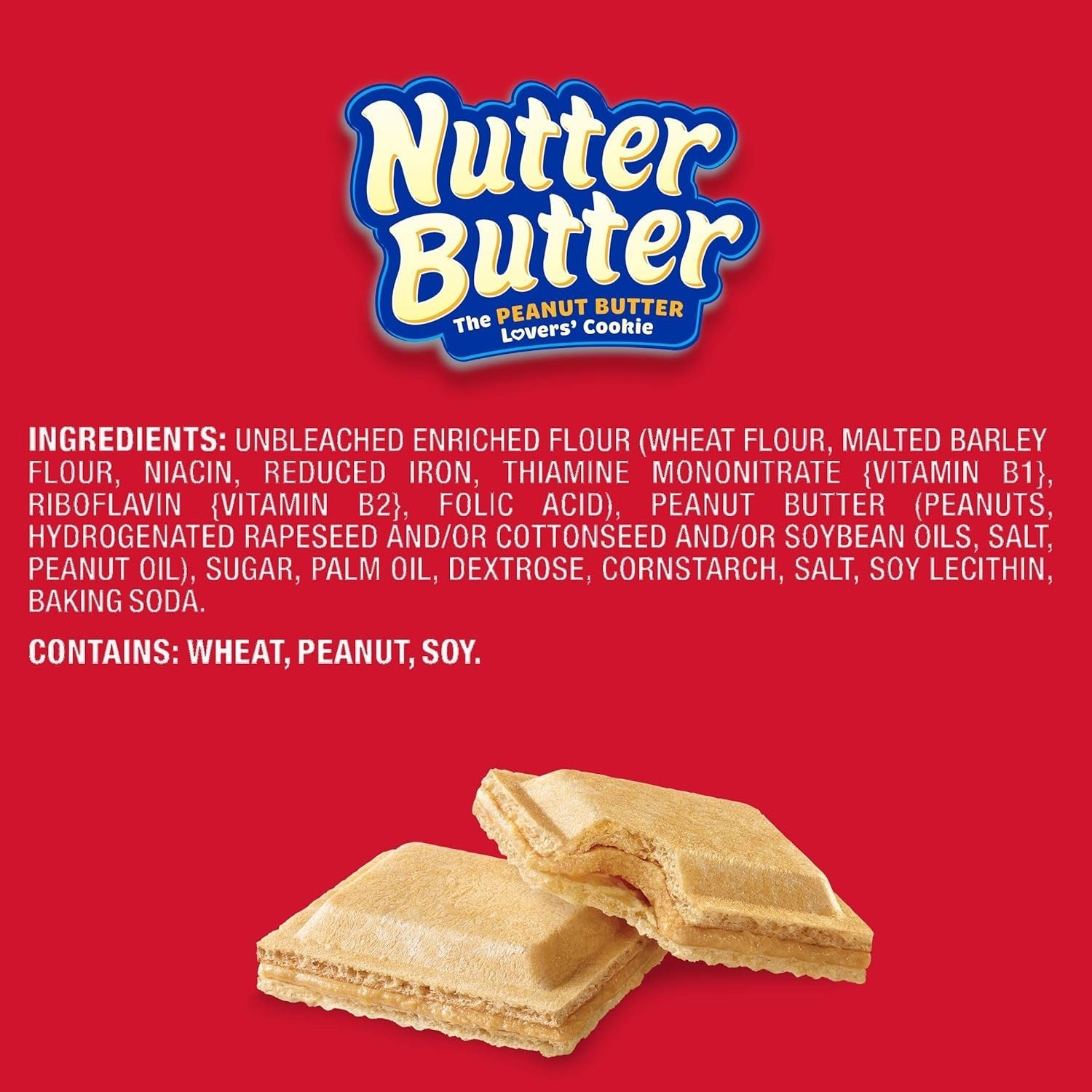 Nutter Butter Peanut Butter Wafer Cookies