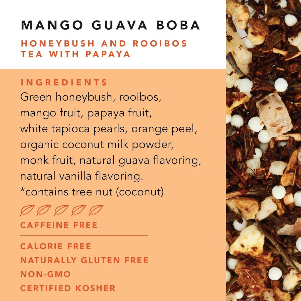 Mango Guava Boba Tea Sachets (12 CT)