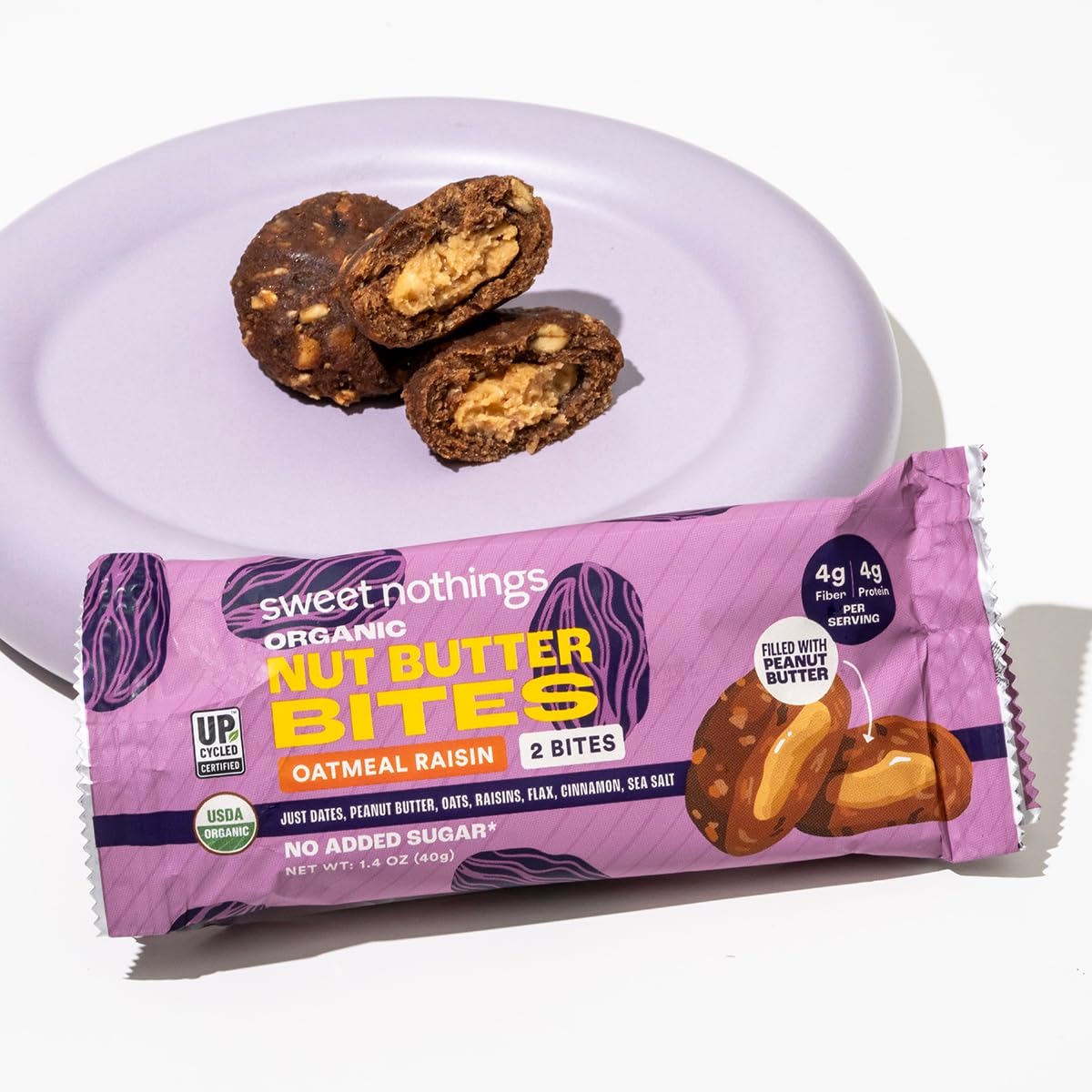 Oatmeal Raisin and Peanut Butter Bites (12 CT)