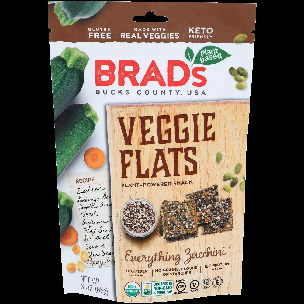 Everything Zucchini Veggie Flats