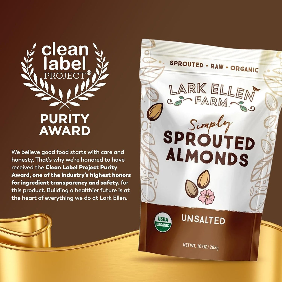 Organic Sprouted Almonds