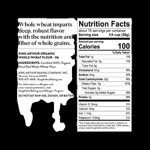 Organic Whole Wheat Flour
