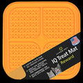 IQ Treat Mat To Reward Dog or Cat - Small Orange