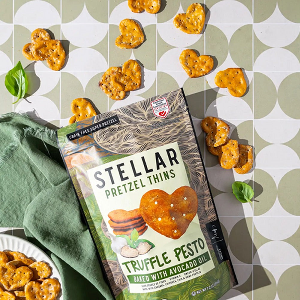 Truffle & Pesto Pretzel Thins