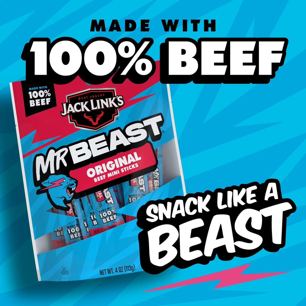 Mr Beast Original Beef Sticks (8 CT)