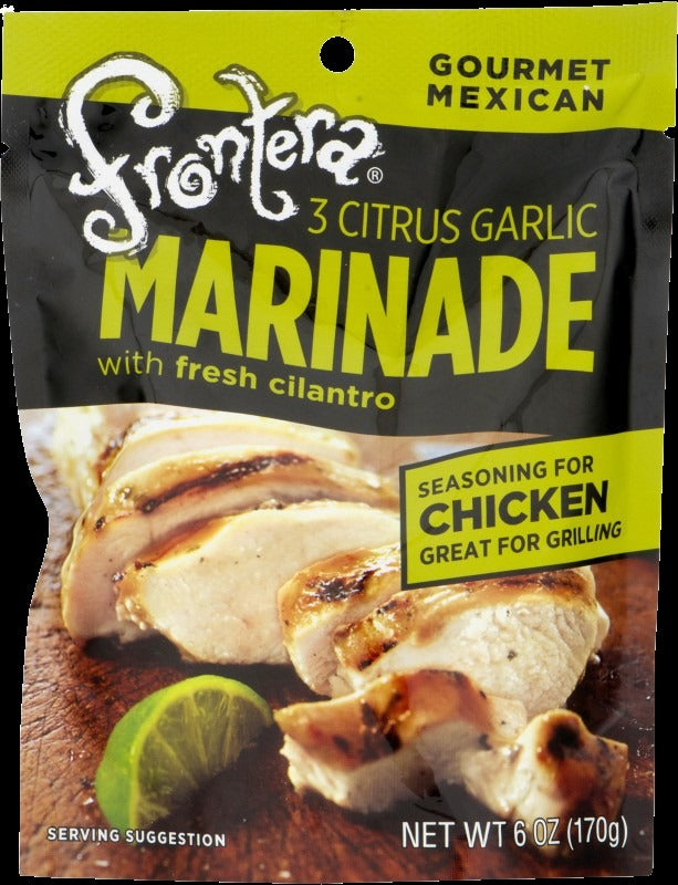 Three Citrus Garlic Marinade