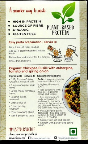 Chickpea Fusilli Pasta