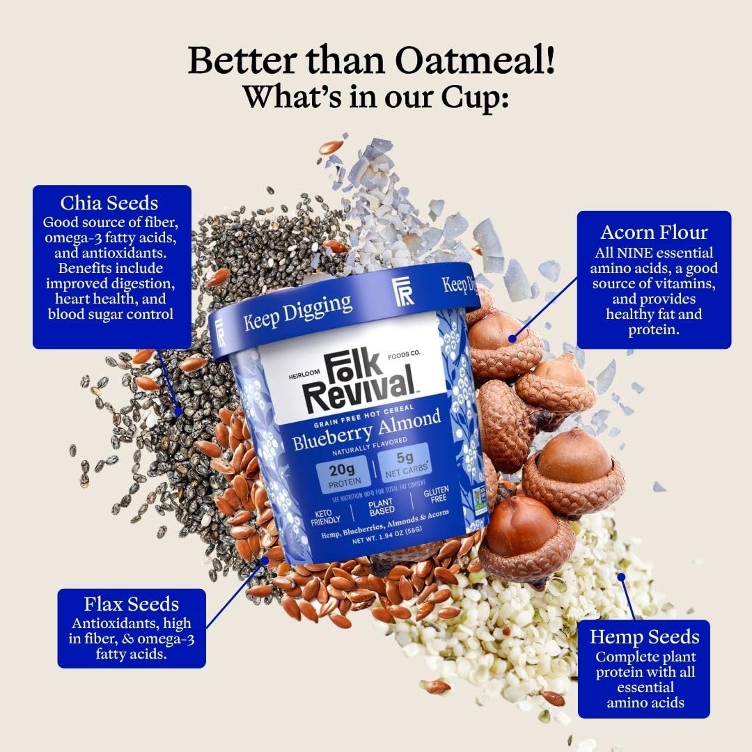 Blueberry Almond Hot Cereal (6 CT)