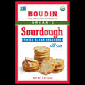 Sourdough Twice Baked Crackers with Sea Salt