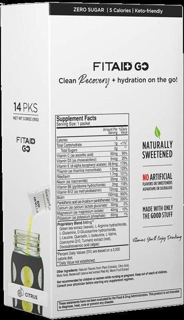 Citrus Hydration + Recovery Powdered 14Pk