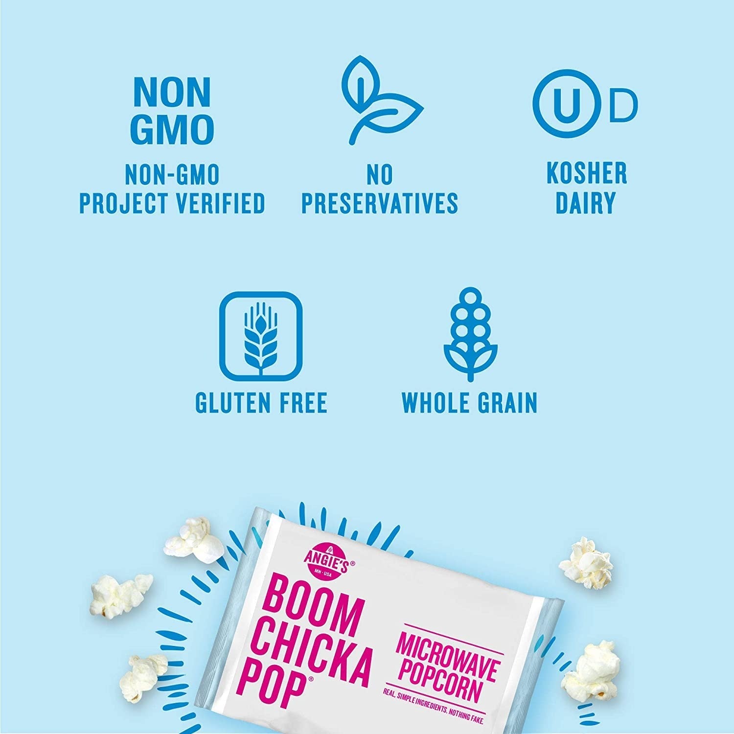 Real Butter Microwave Popcorn (4 Ct)
