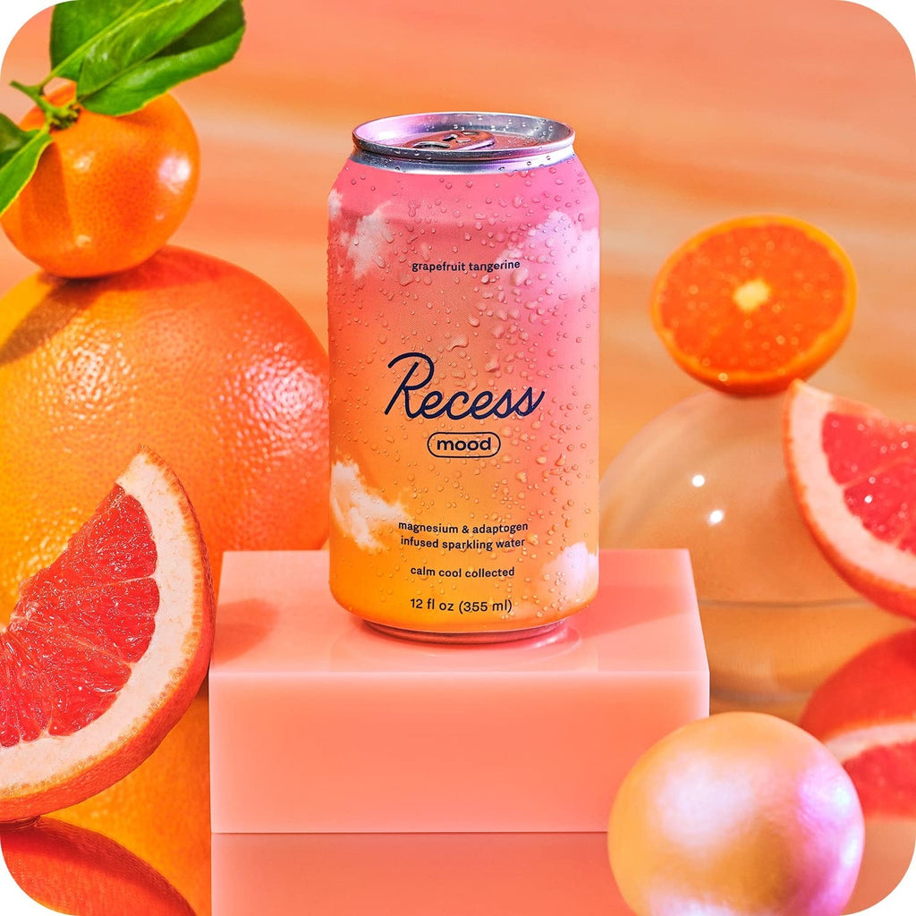 Mood Grapefruit Tangerine Sparkling Water (12 CT)
