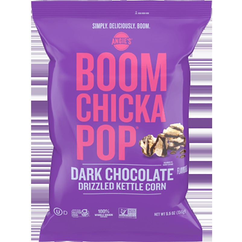 Dark Chocolate Drizzled Sea Salt Kettle Corn