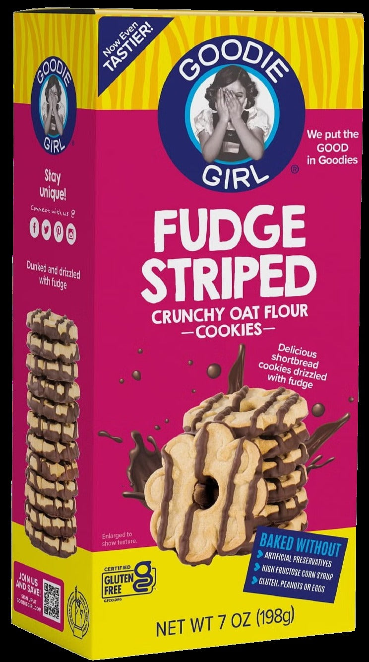 Fudge Striped Cookies