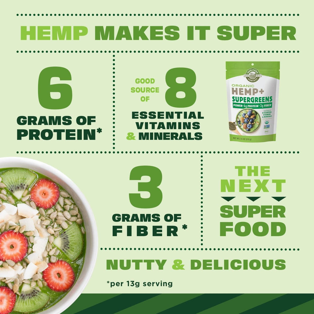 Hemp Supergreens Protein