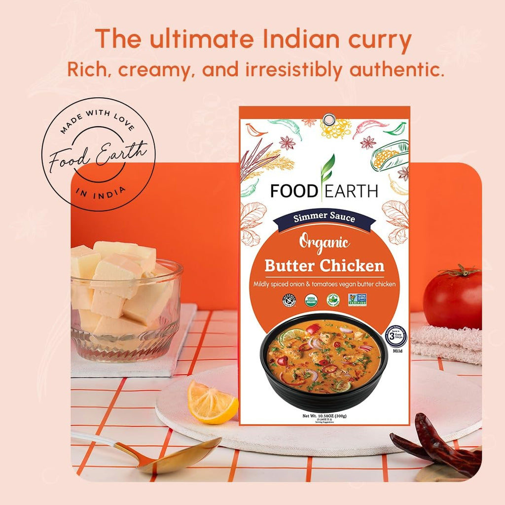 Organic Butter Chicken Simmer Sauce
