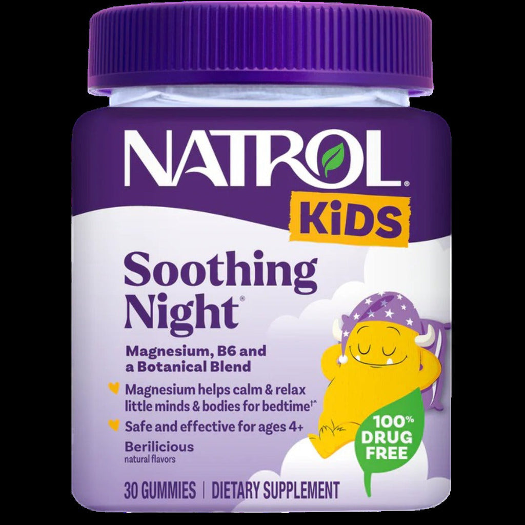 Kids Soothing Night Melatonin-Free Sleep Gummies (30 CT)