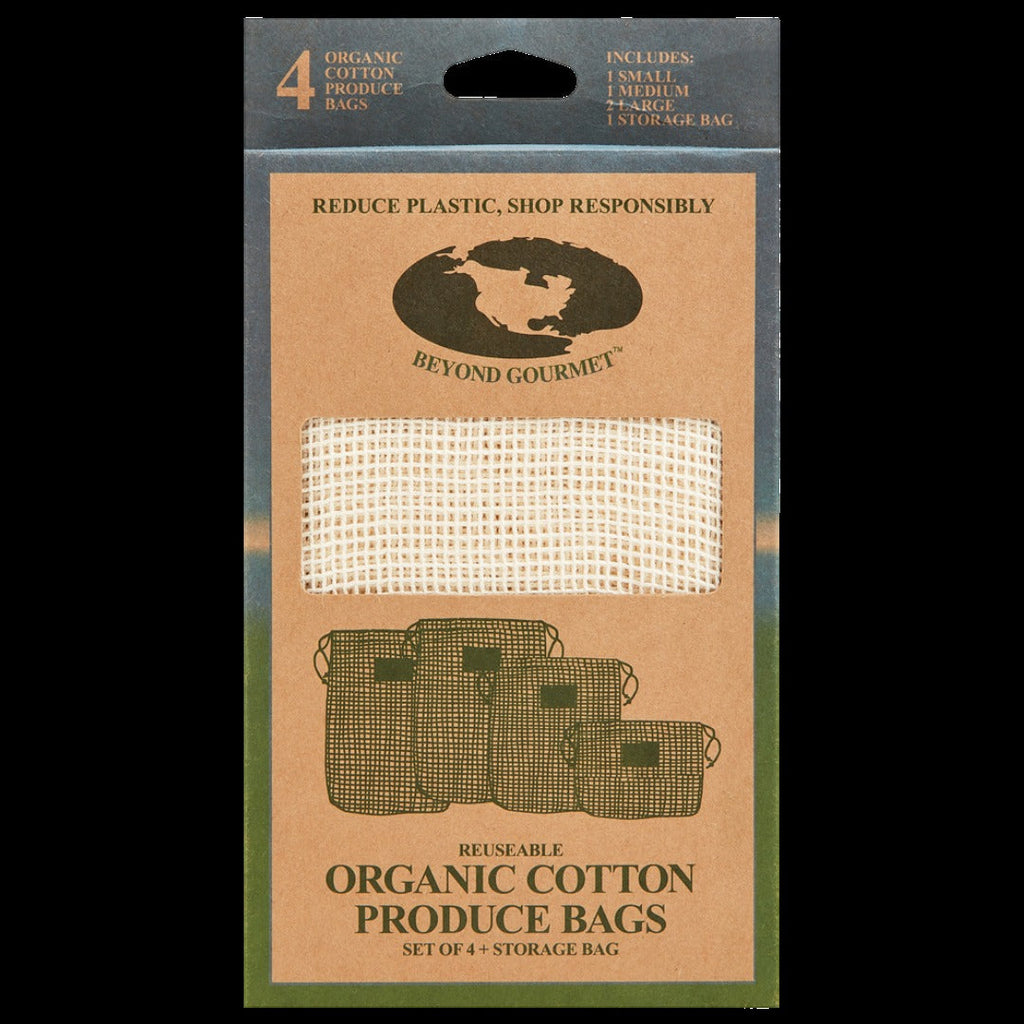 Organic Produce Bags (4 CT)